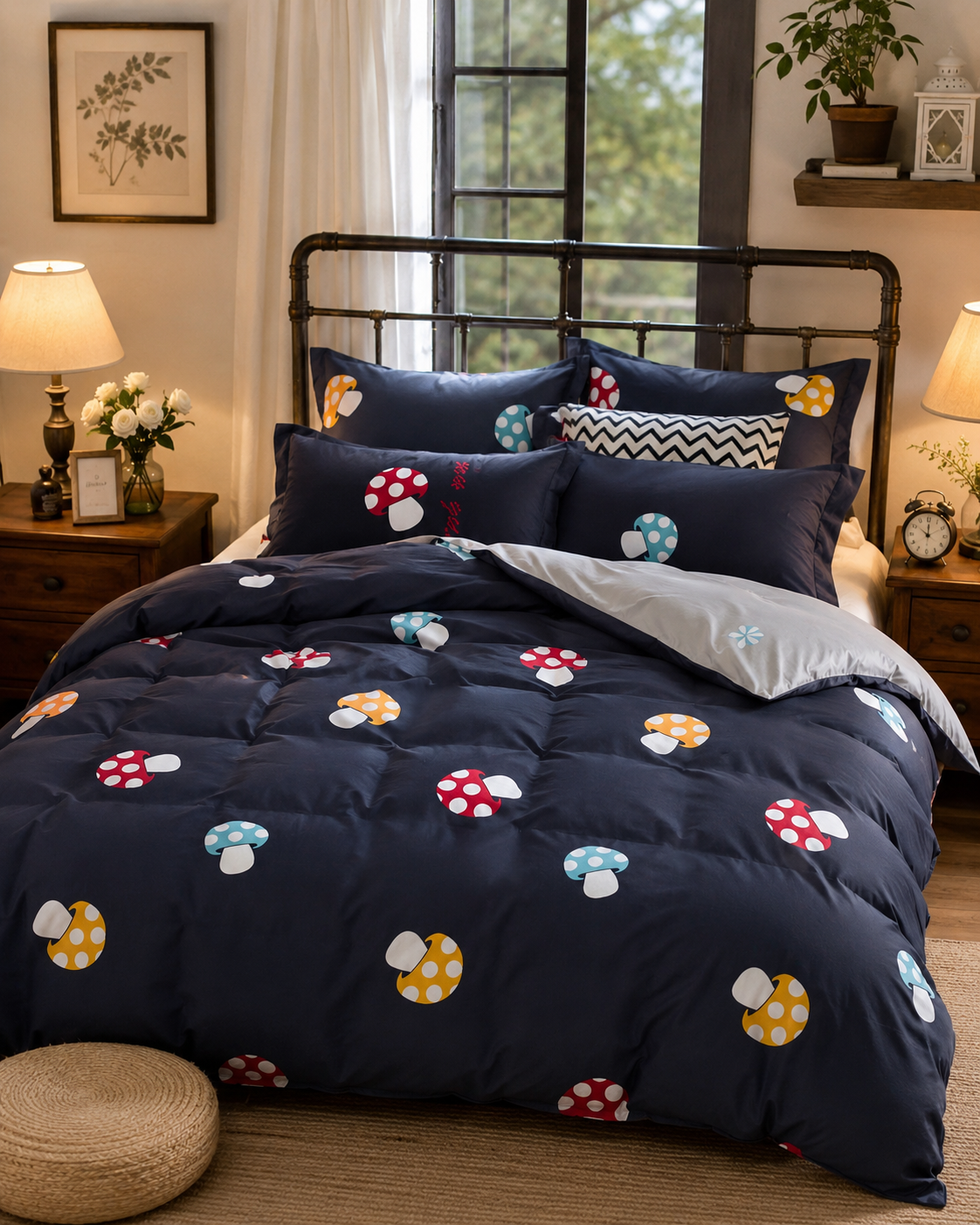 Premium Floral Comforter Set – Soft & Cozy Bedding