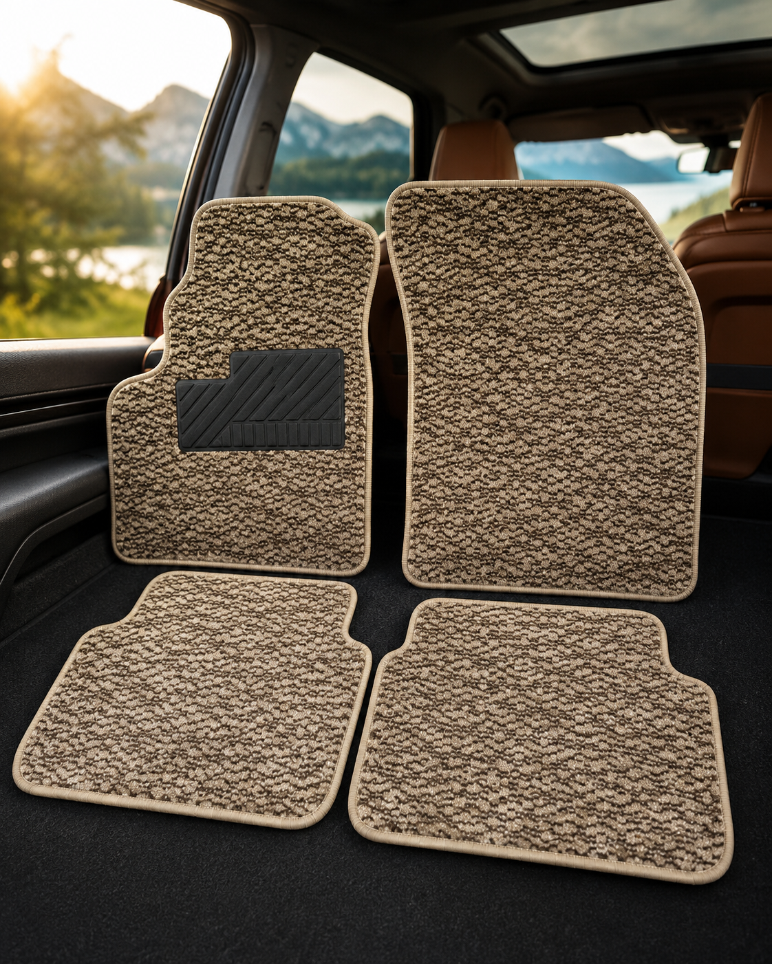 Premium Car Floor Mats – Universal Fit, Waterproof & Durable