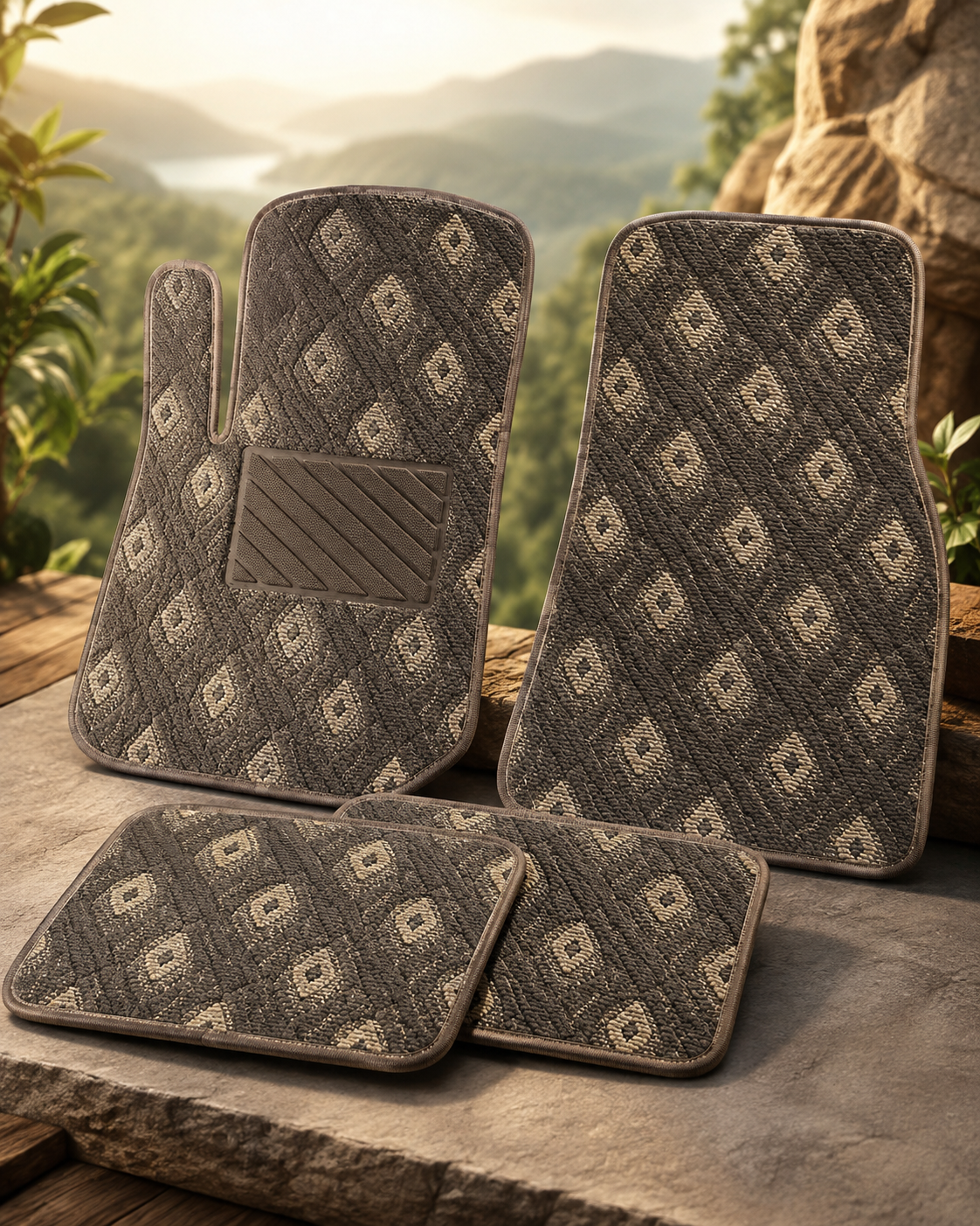 Luxury car mats