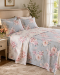 Floral Printed Bedsheet Set – Soft & Elegant